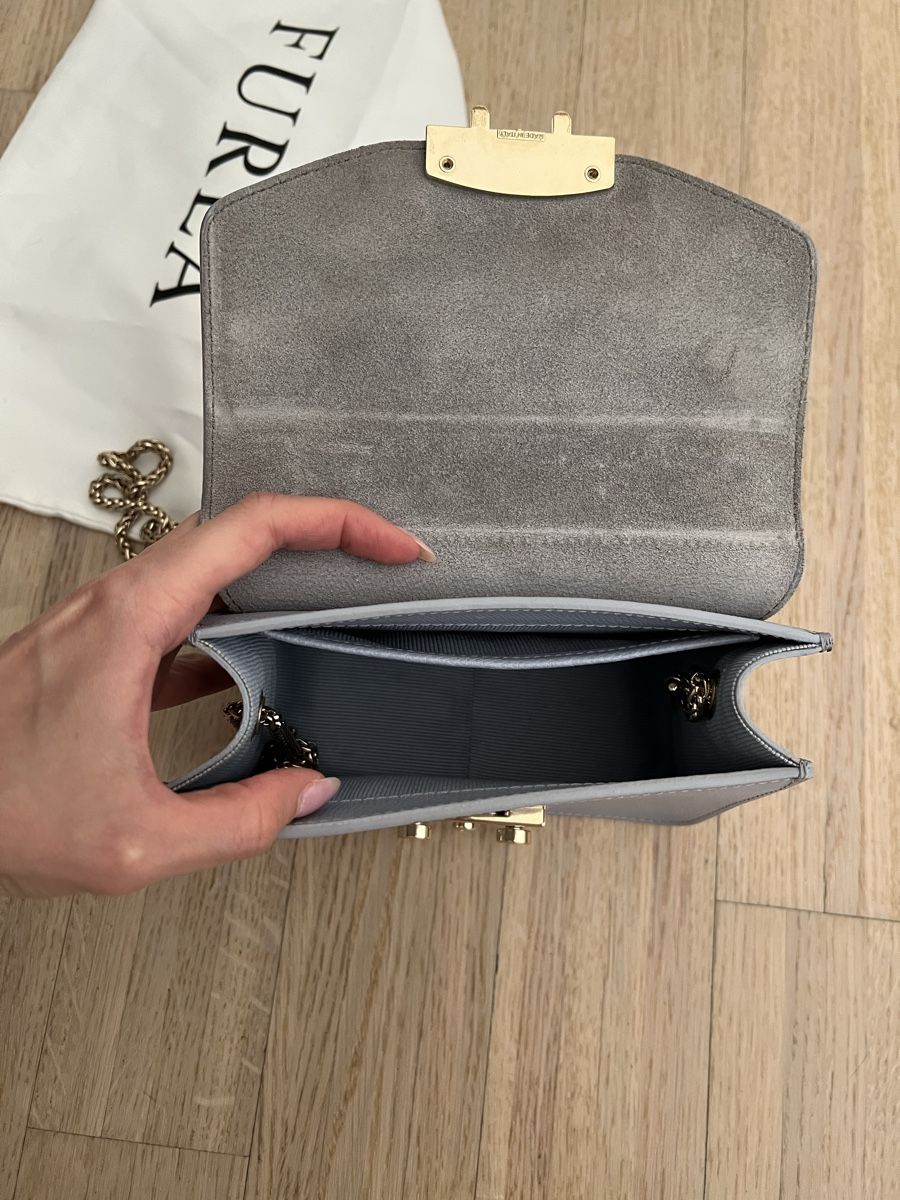 Furla Borse da donna: Furla Mini Metropolis Tasche hellblau – Usato da Dietikon venduto da Mischi2167 2