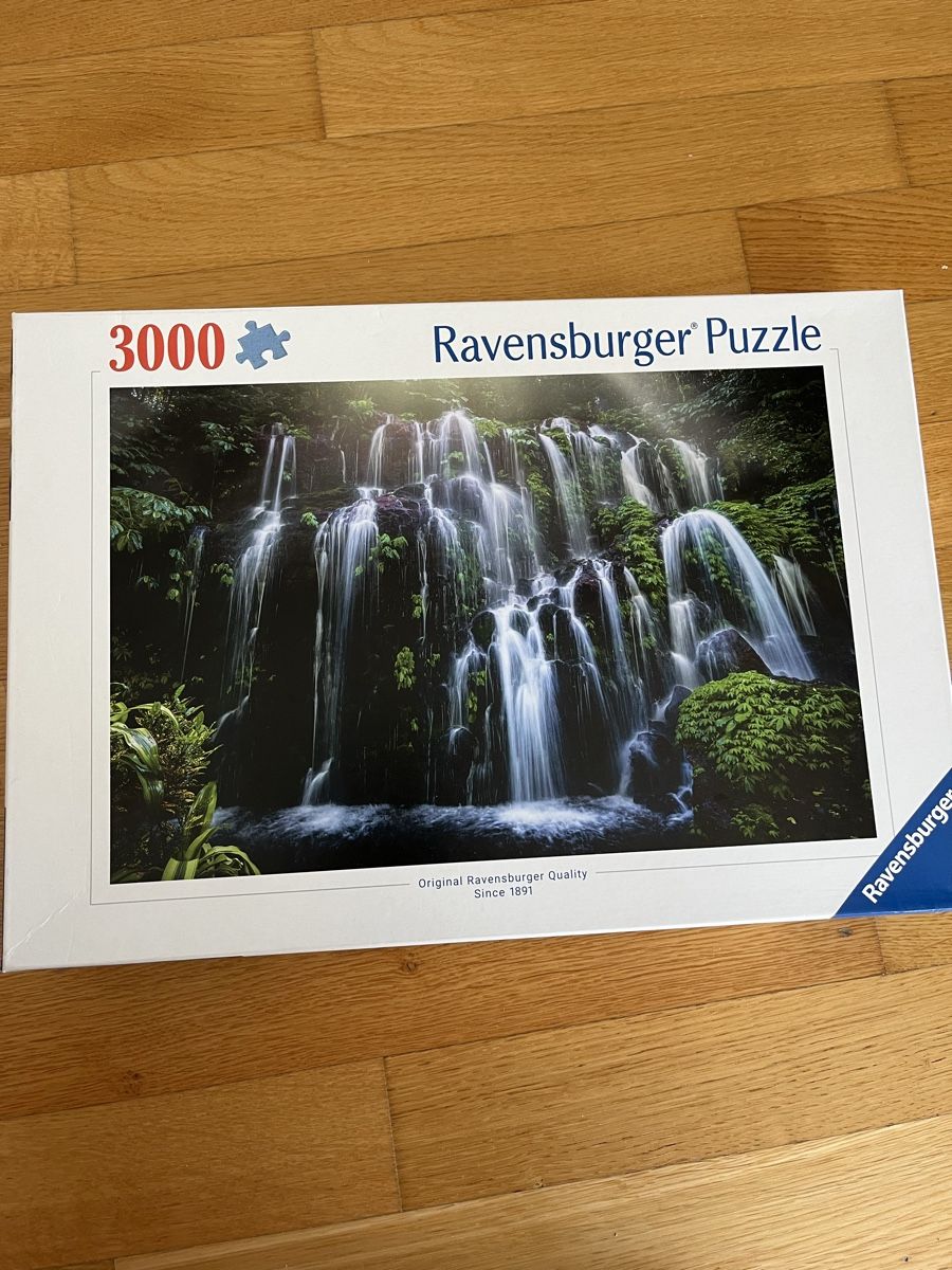 Ravensburger Puzzles: Ravensburger Puzzle 3000 Teile Wasserfall Top Zustand – Neu (gemäss Beschreibung) aus Auenstein von DailyFinds