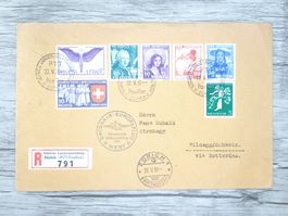 TR78 Enveloppe + Timbre Suisse 1939