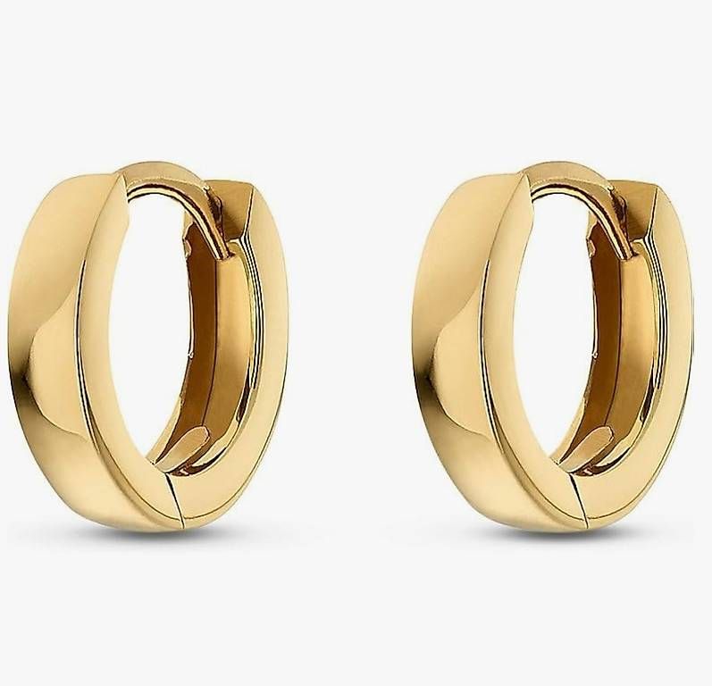 Orecchini pendenti & Orecchini a lobo: Creolen 375er Weißgold – Usato da Hemmental venduto da 18kGold 1