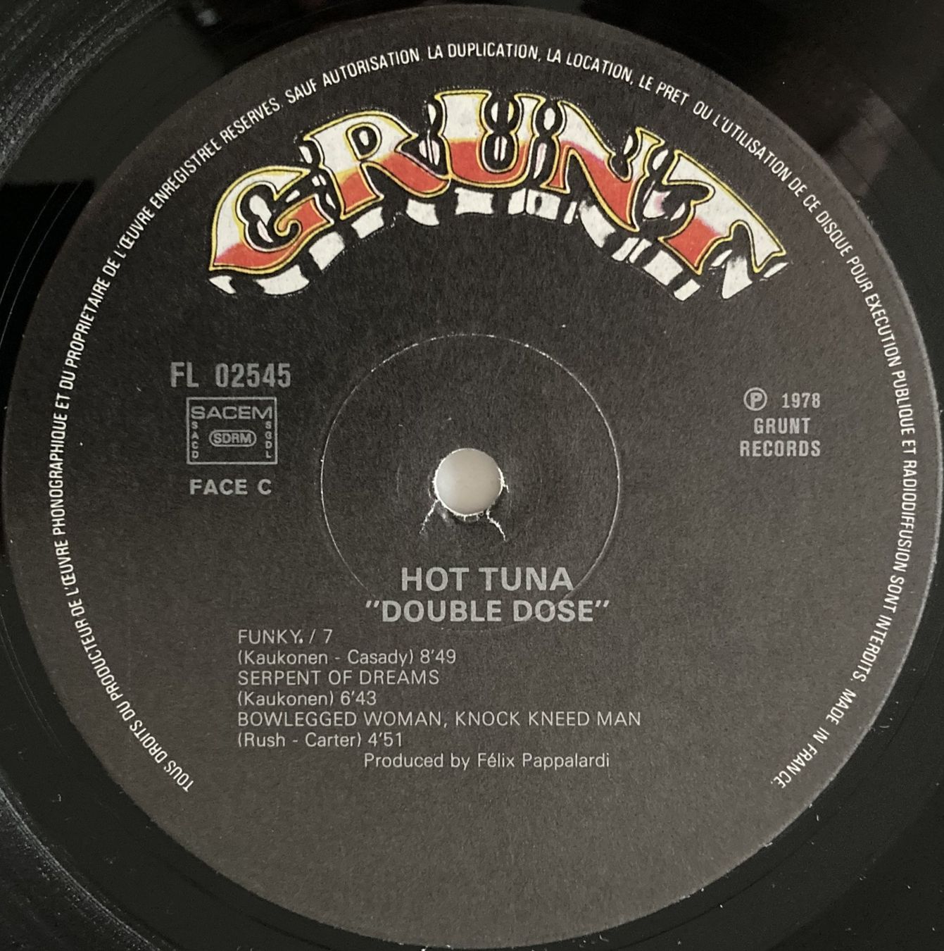 Dischi in vinile: HOT TUNA - DOUBLE DOSE – Usato da Bottens venduto da hotter-than-hell 5