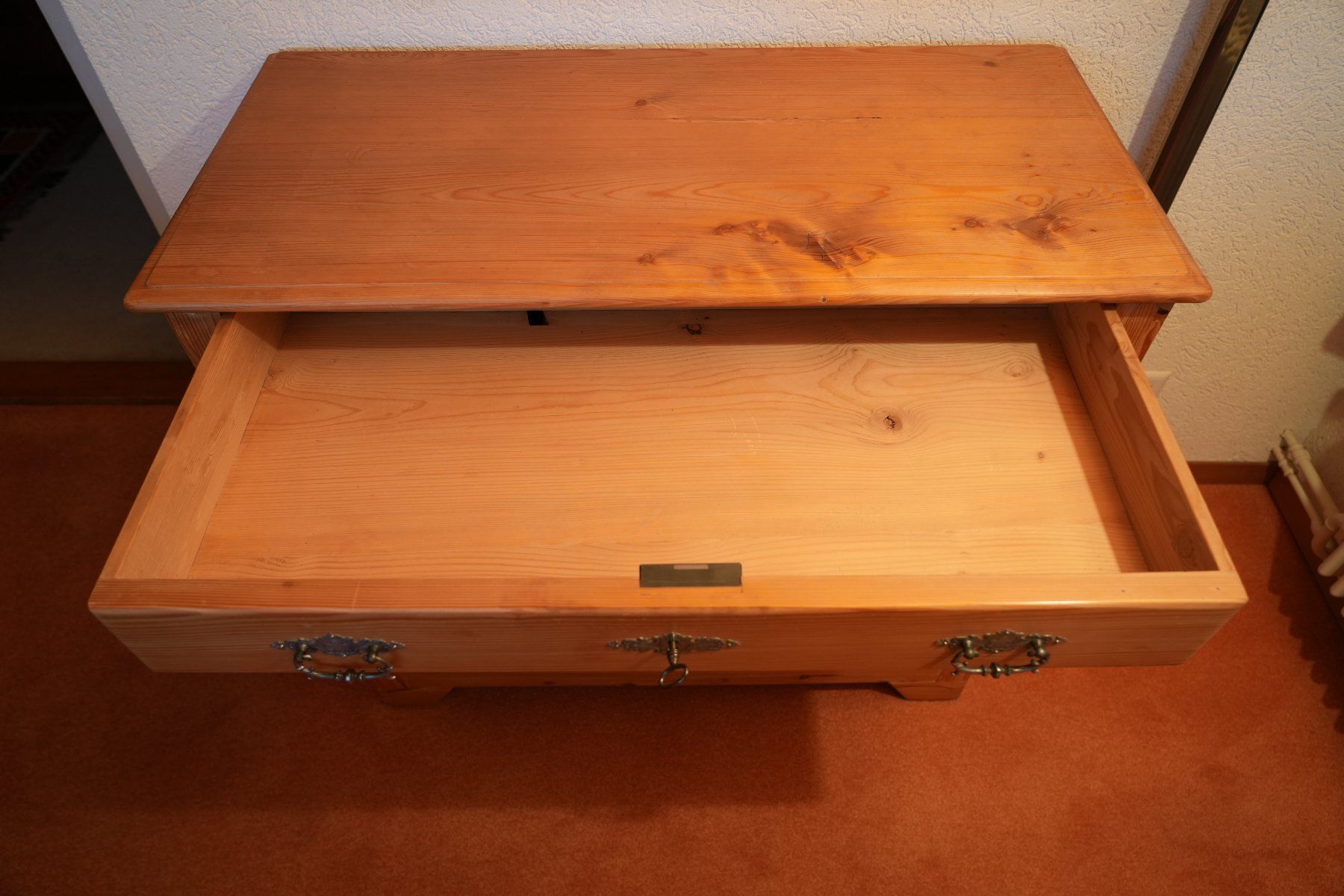 Commodes: Alte Holzkommode mit 4 Schubladen – D'occasion à Neuenhof par mar_ft5b 3