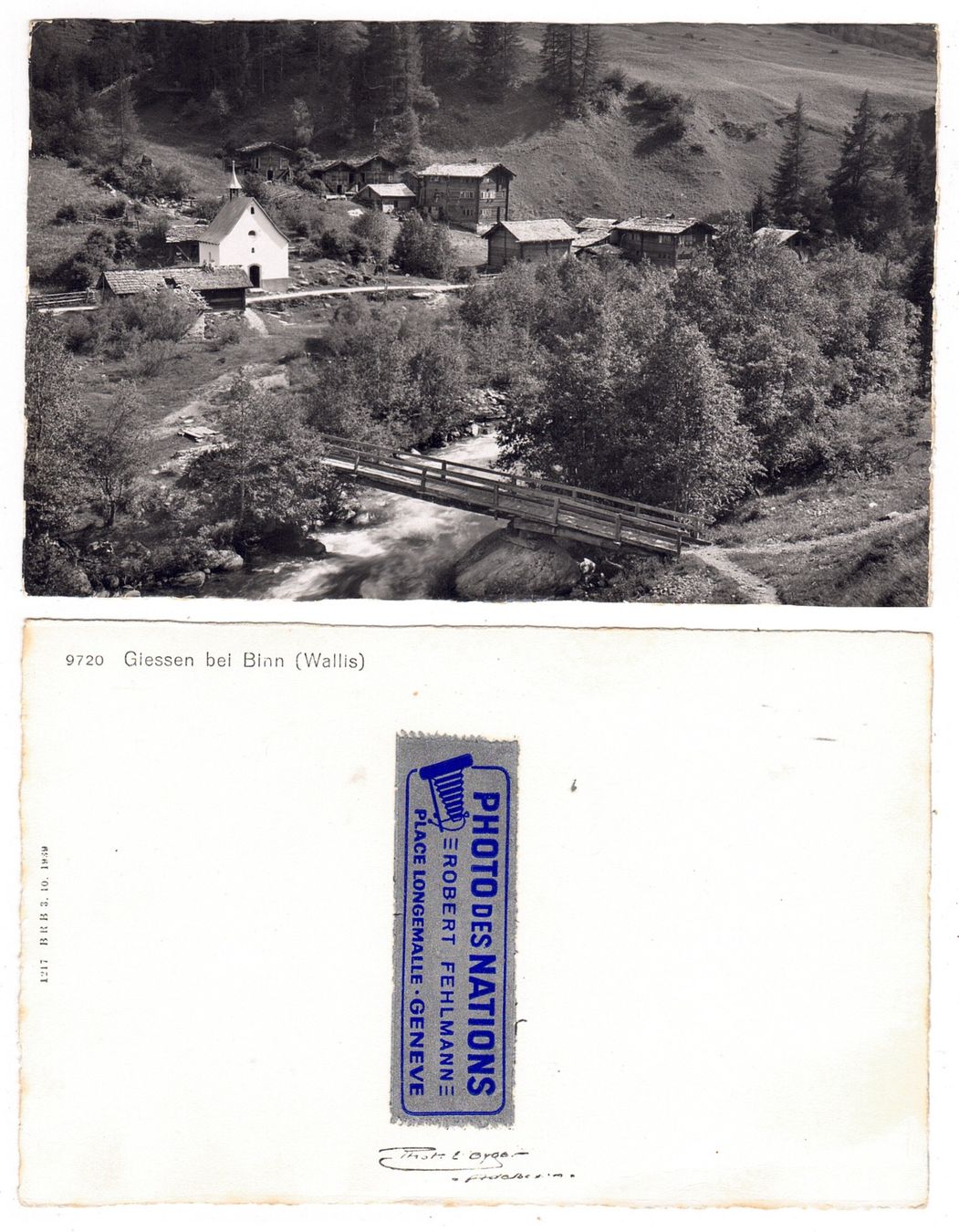 Cartes postales: Giessen bei Binn – D'occasion à La Tour-de-Peilz par amjust
