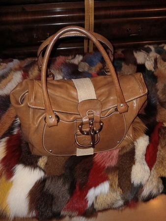  Fay by Tod's Handtasche aus Leder, hellbraun, Top Zustand!