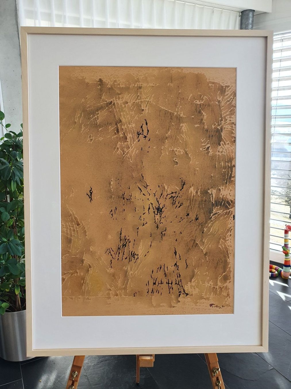 Dipinti: Mark Tobey 1890-1976, Original Tempera – Usato da Häutligen venduto da Rubin9368 1
