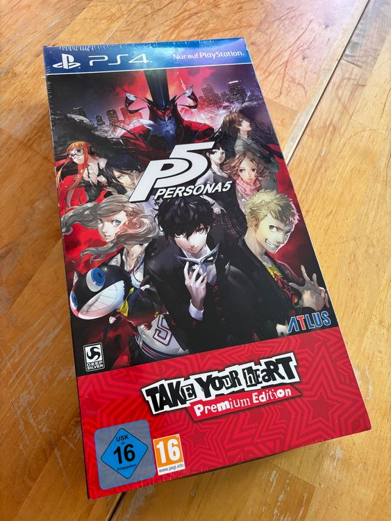 Persona 5 Take Your Heart Premium Edition - PS4 - Neuf Sous Blister