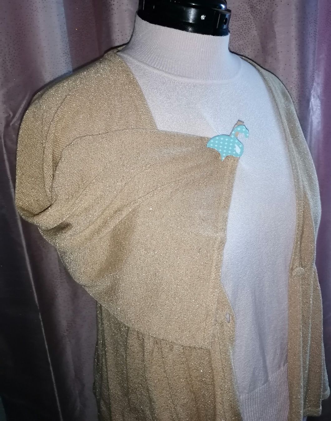 Camicette: wunderschönes Retro Lurex Bolero – Usato da Corcelles-près-Payerne venduto da RxOne_Krs 5
