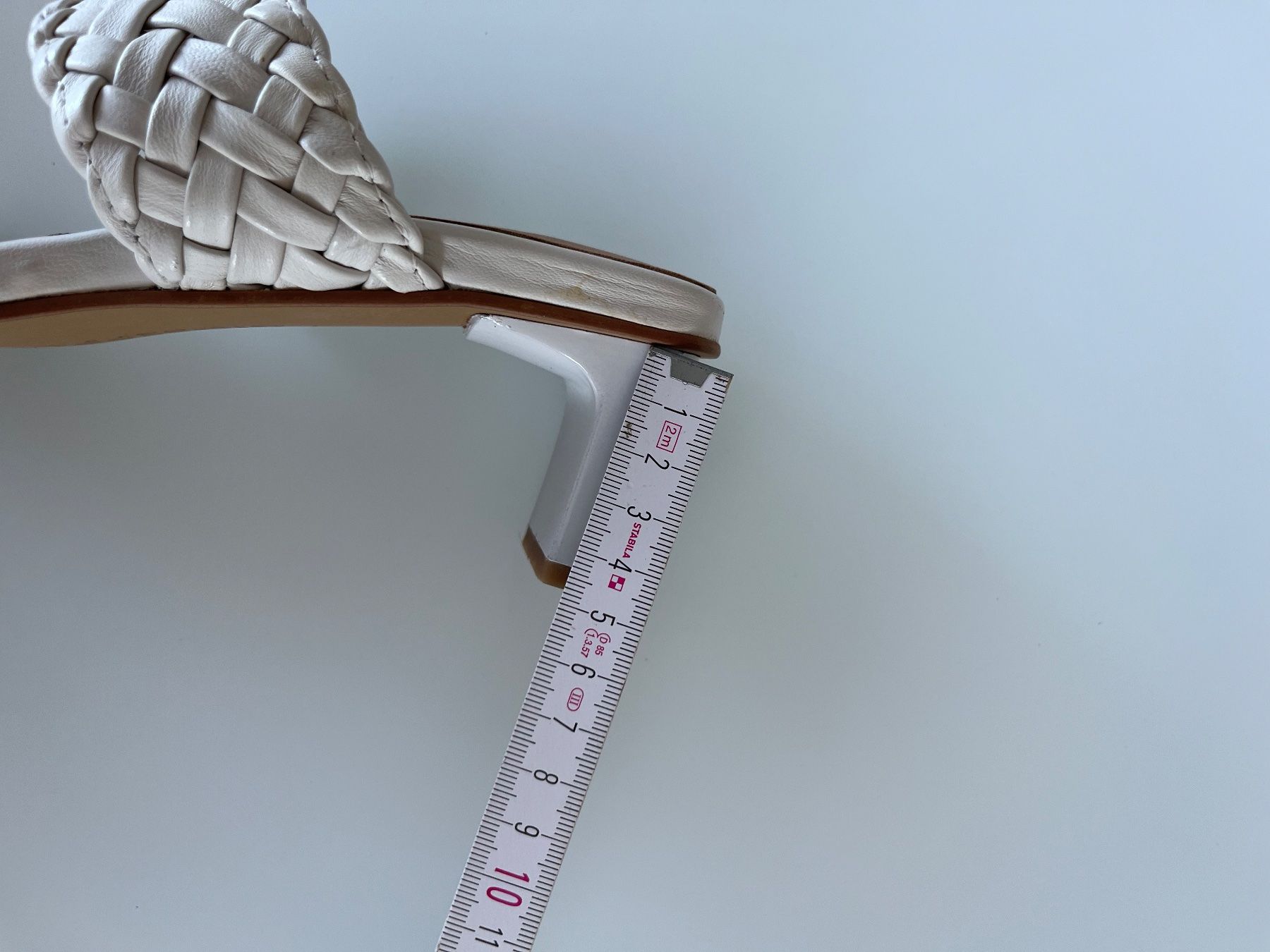 Damenschuhe: Mules Gioseppo T. 37 blanches tressées été talons – Neu (gemäss Beschreibung) aus Neuchâtel von Virg30 5