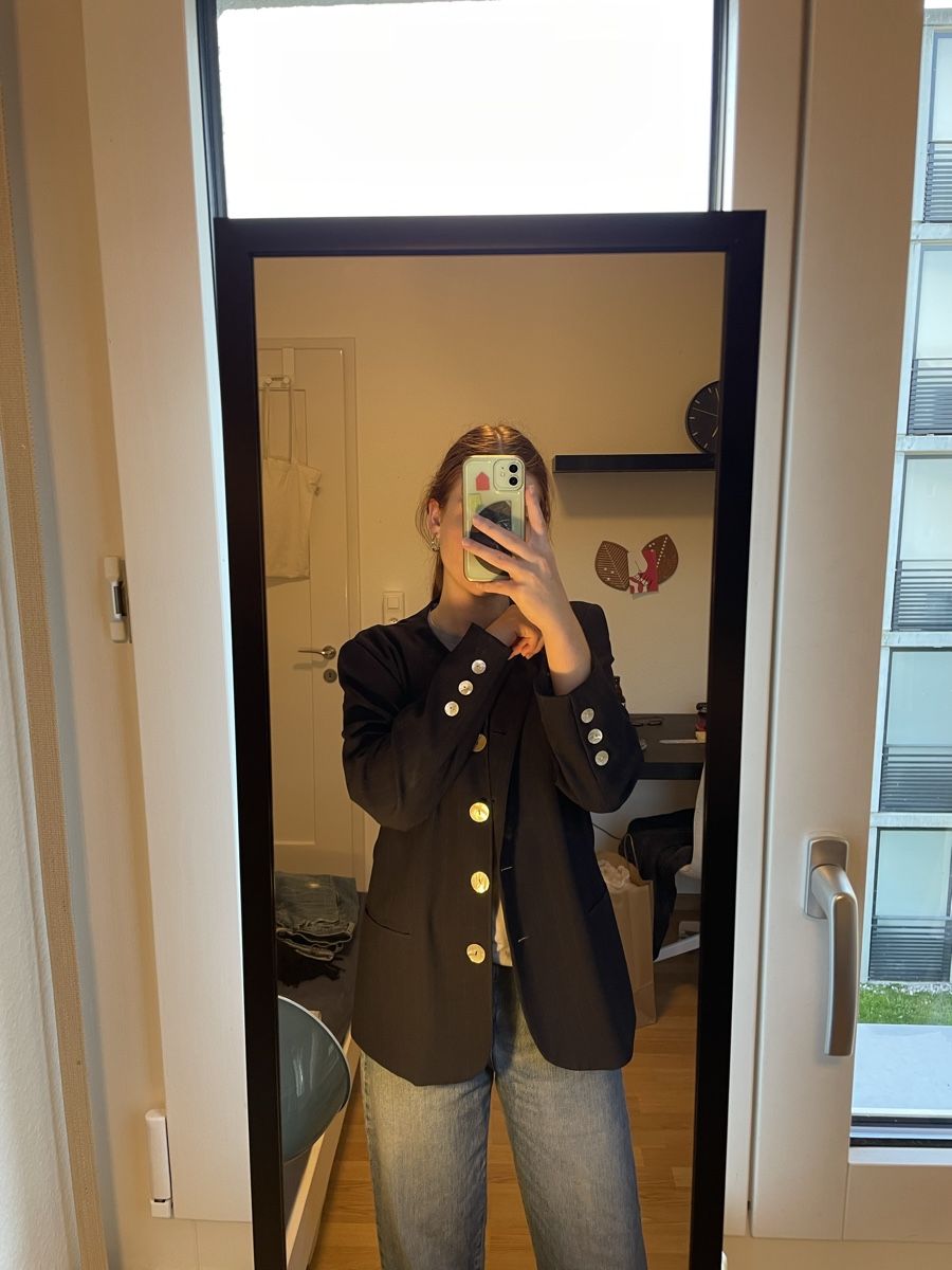 Completi & Tailleur: Dunkelblauer Blazer von Clement Design, Paris, Grösse 36/38 – Usato da Lenggenwil venduto da mai_2m5q 2