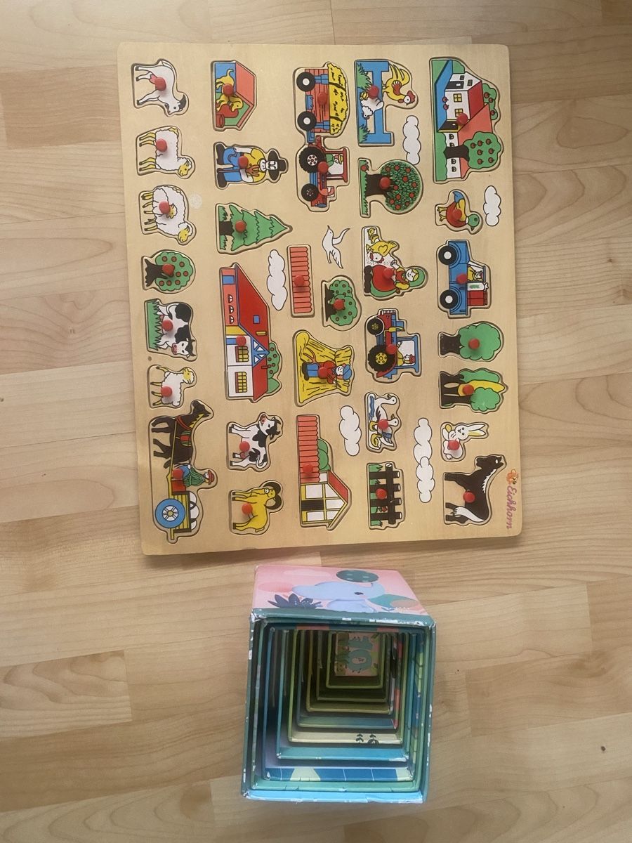 Puzzle: Jouets premier âge  – Usato da Estavannens venduto da charriere23
