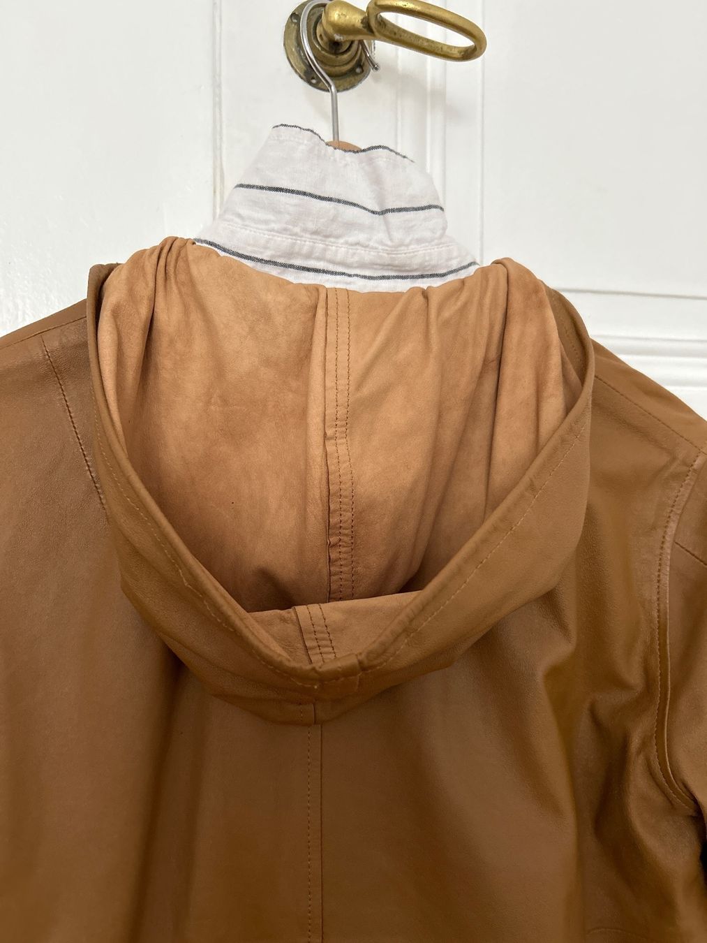 H&M Giacche: Hooded Leather Jacket H&M Studio – Nuovo (secondo la descrizione) da Genève venduto da TreasureChest 5