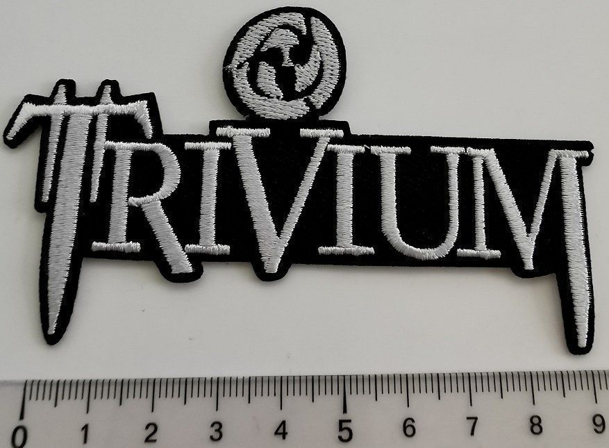 Toppe: Trivium - Aufnäher (neu) – Nuovo e nell'imballaggio originale da Wilen b. Wollerau venduto da morethanmusic
