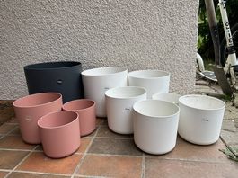 18 Blumentöpfe IKEA & Elho / Feey – Konvolut – Neupreis ca.