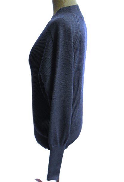 Cos Maglioni & Felpe: Gr. 38 navy COS Rippstrick-Wollpullover eher oversize NP185 – Usato da Basel venduto da FRAU.ZAUBER.MOND 2
