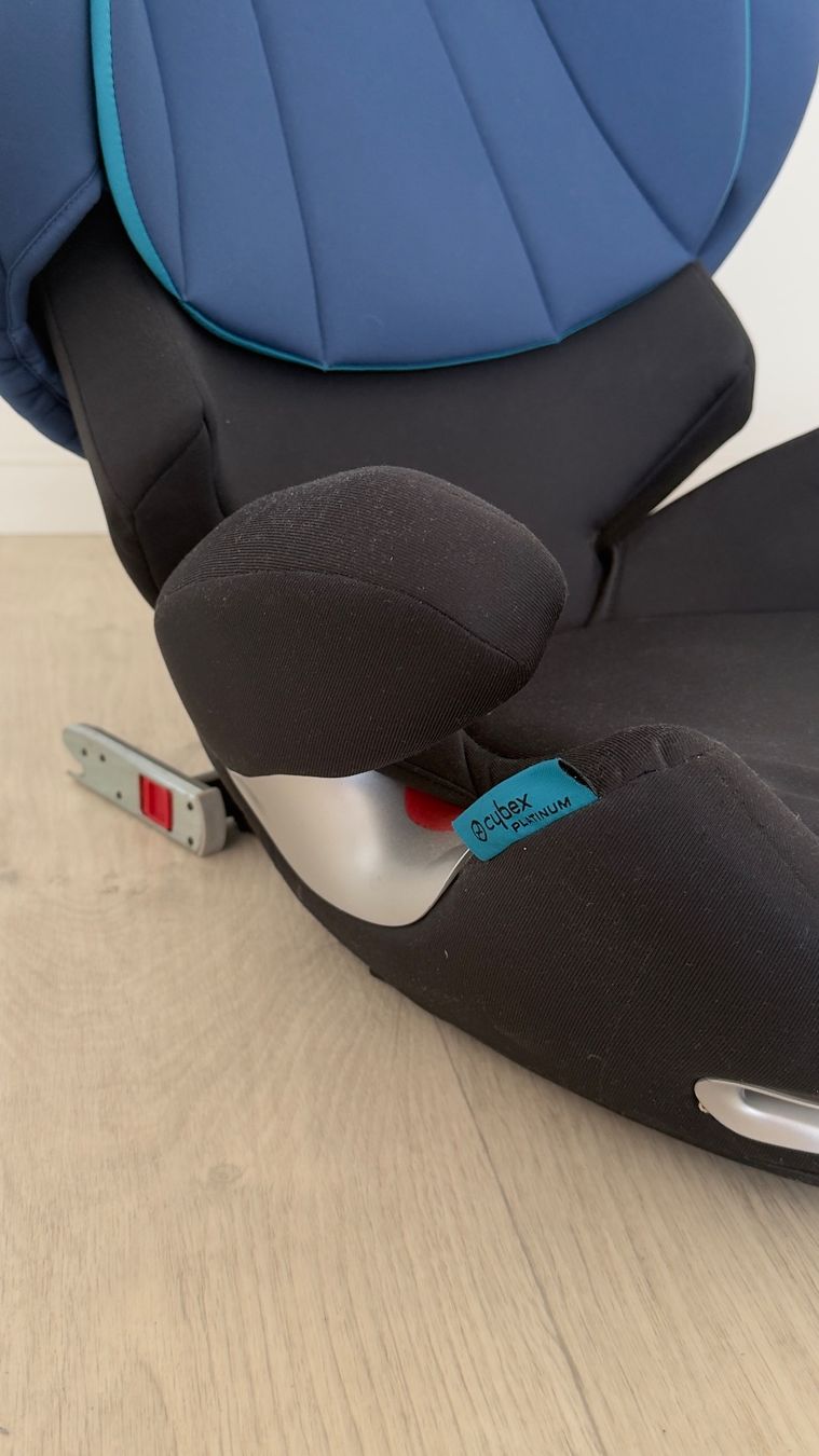Cybex Sièges auto: Cybex Solution S-Fix Kindersitz blau guter Zustand – D'occasion à Zuchwil par managex 3