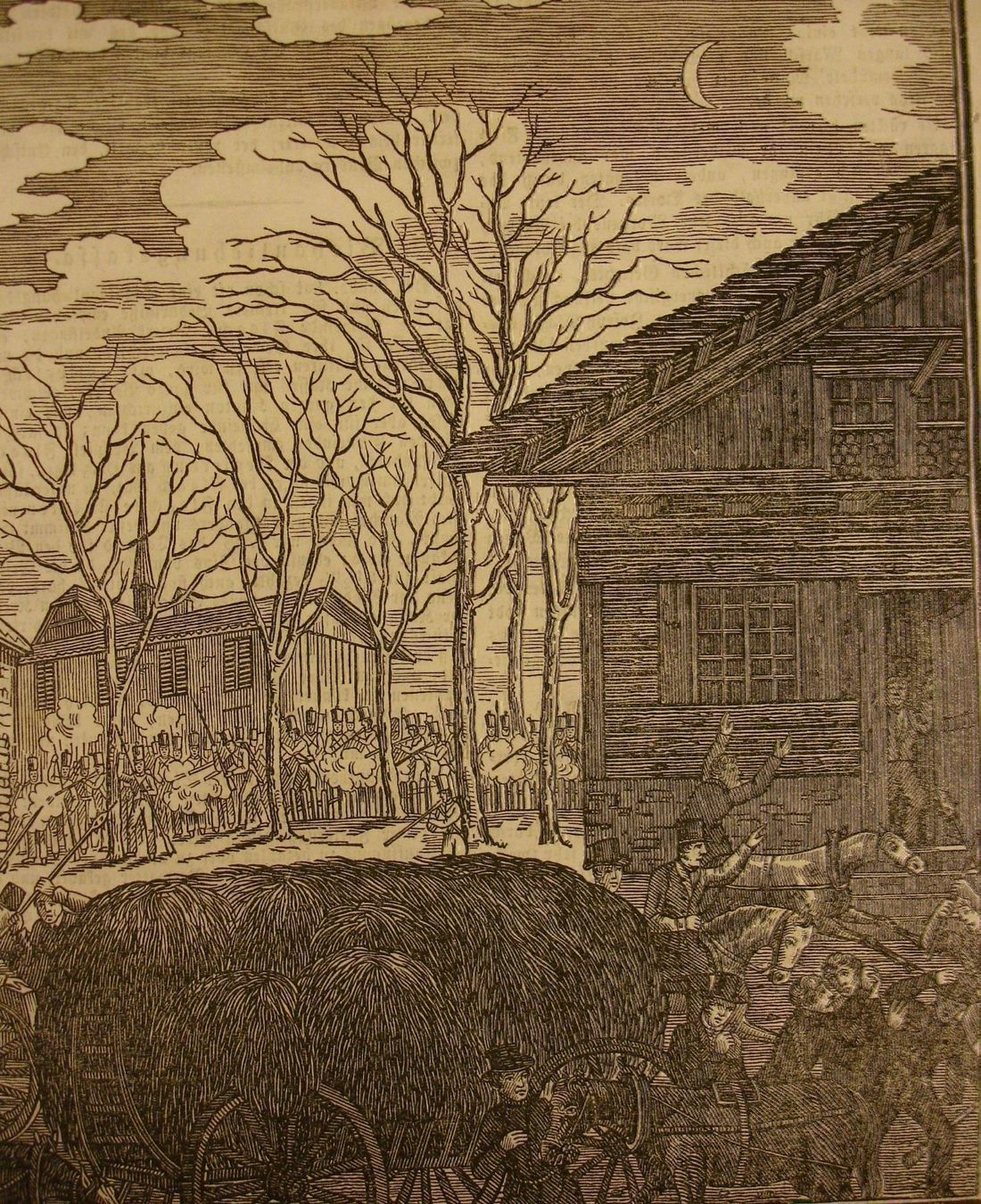 Xilografie: MALTERS, HOLZSCHNITT 1845 – Usato da Grüningen venduto da Kartensammler 4