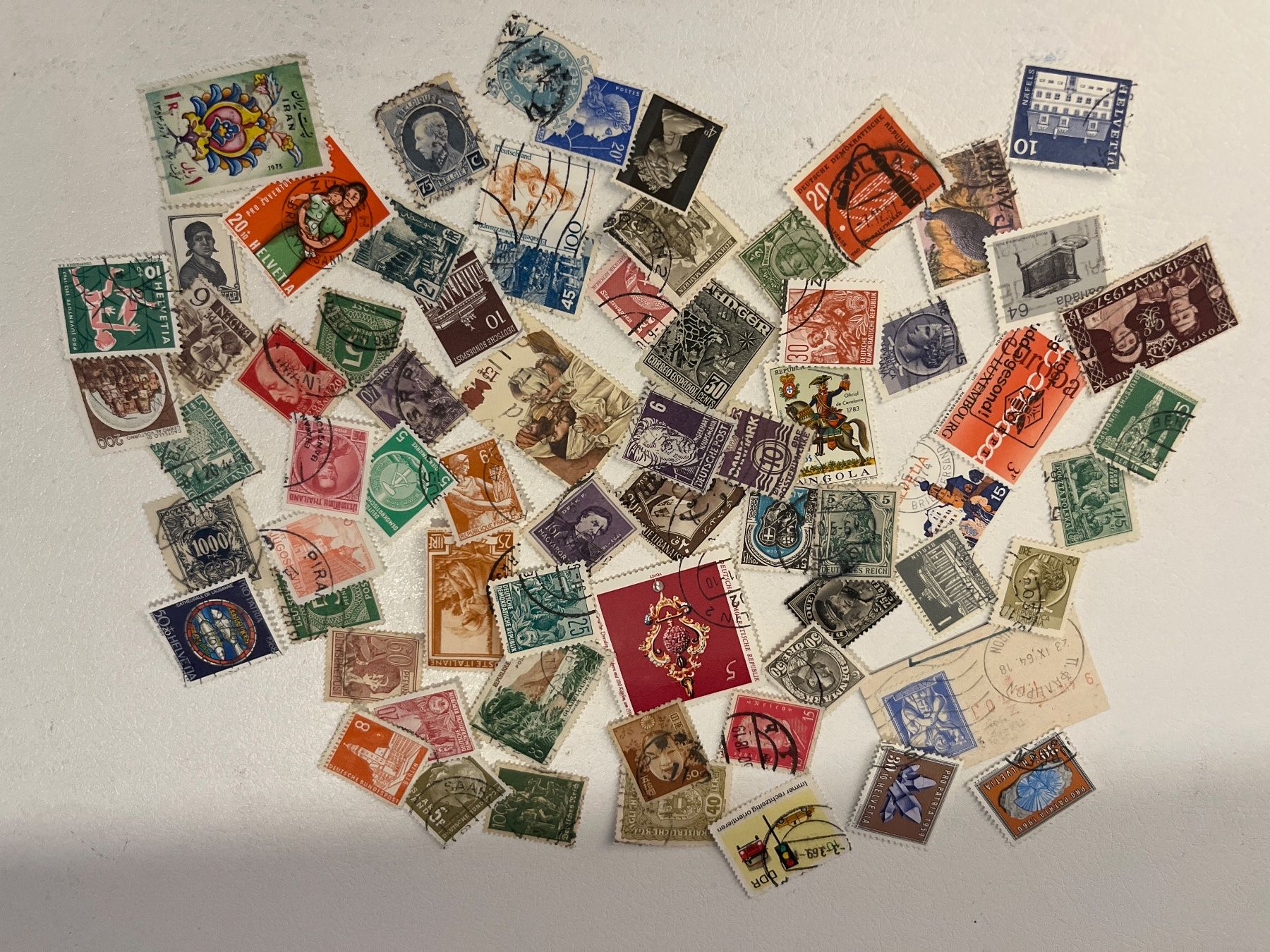 Tutti i francobolli: Lot 43: Lot mit mix Briefmarke – Usato da Chiasso venduto da AzenYa 1