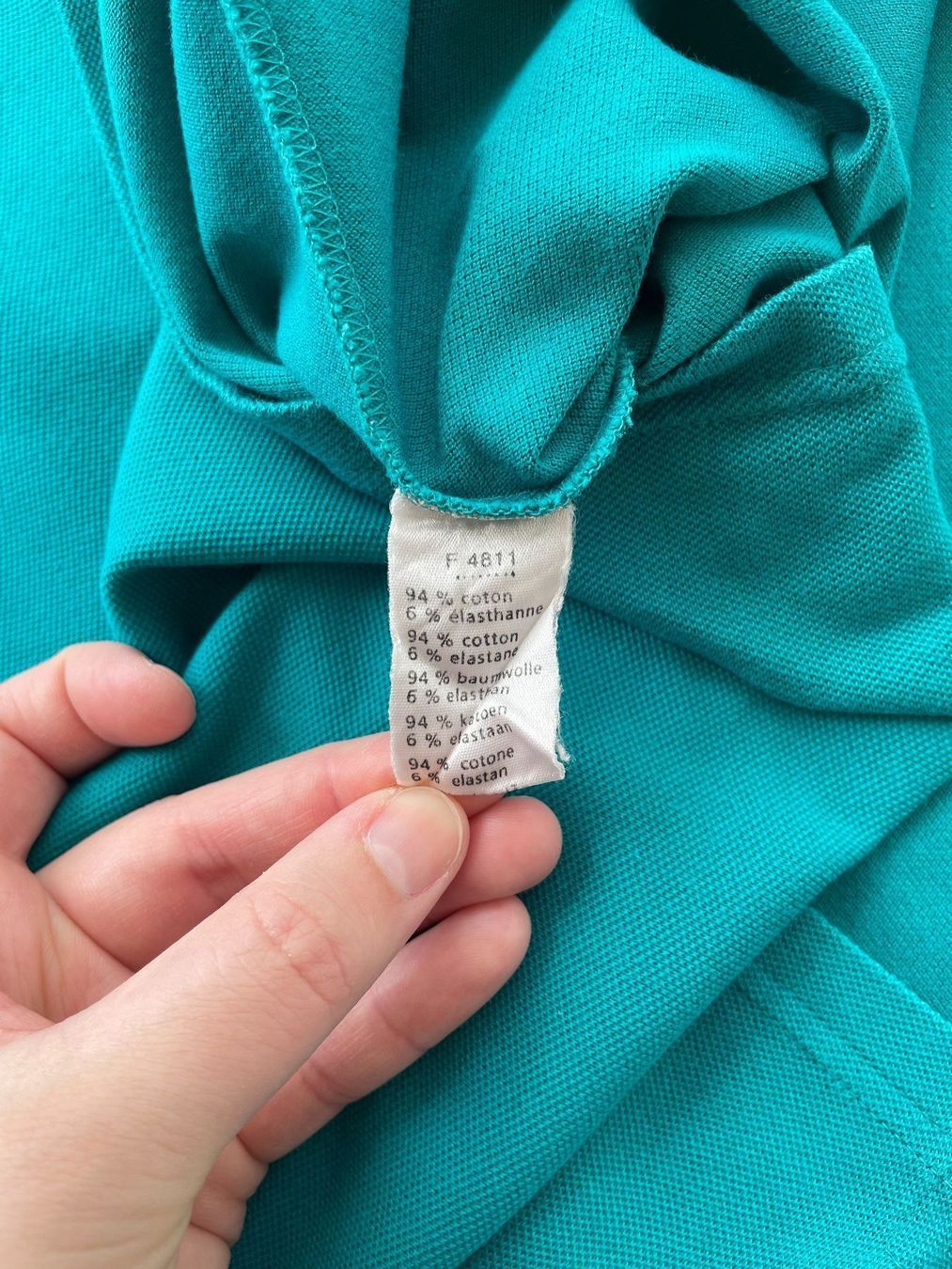 Lacoste Magliette Polo: Lacoste Polo türkis Gr. 44 – Usato da Olten venduto da hahnice99 4
