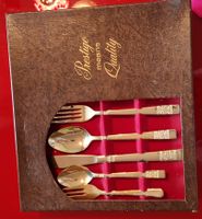Prestige Besteckset 23/8 vergoldet Vintage Retro 70er