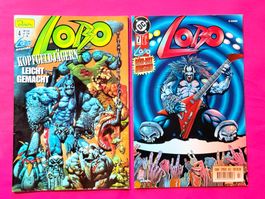 Comics Lobo 4 und 7 Dino/DC, sehr guter Zustand