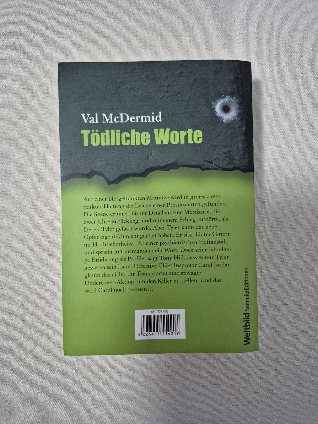 Libri: Val McDermid - Tödliche Worte – Usato da Villars-sur-Glâne venduto da snacks01 1