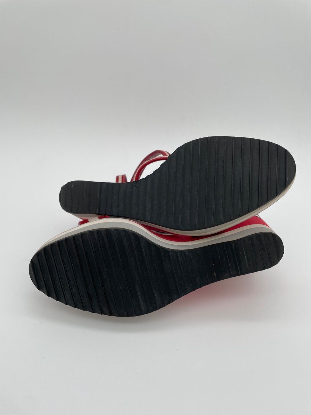 Bally Scarpe da donna: Bally Wedge Sandale mit Absatz EU 36.5 Rot – Usato da Zürich venduto da shoe_shop 6