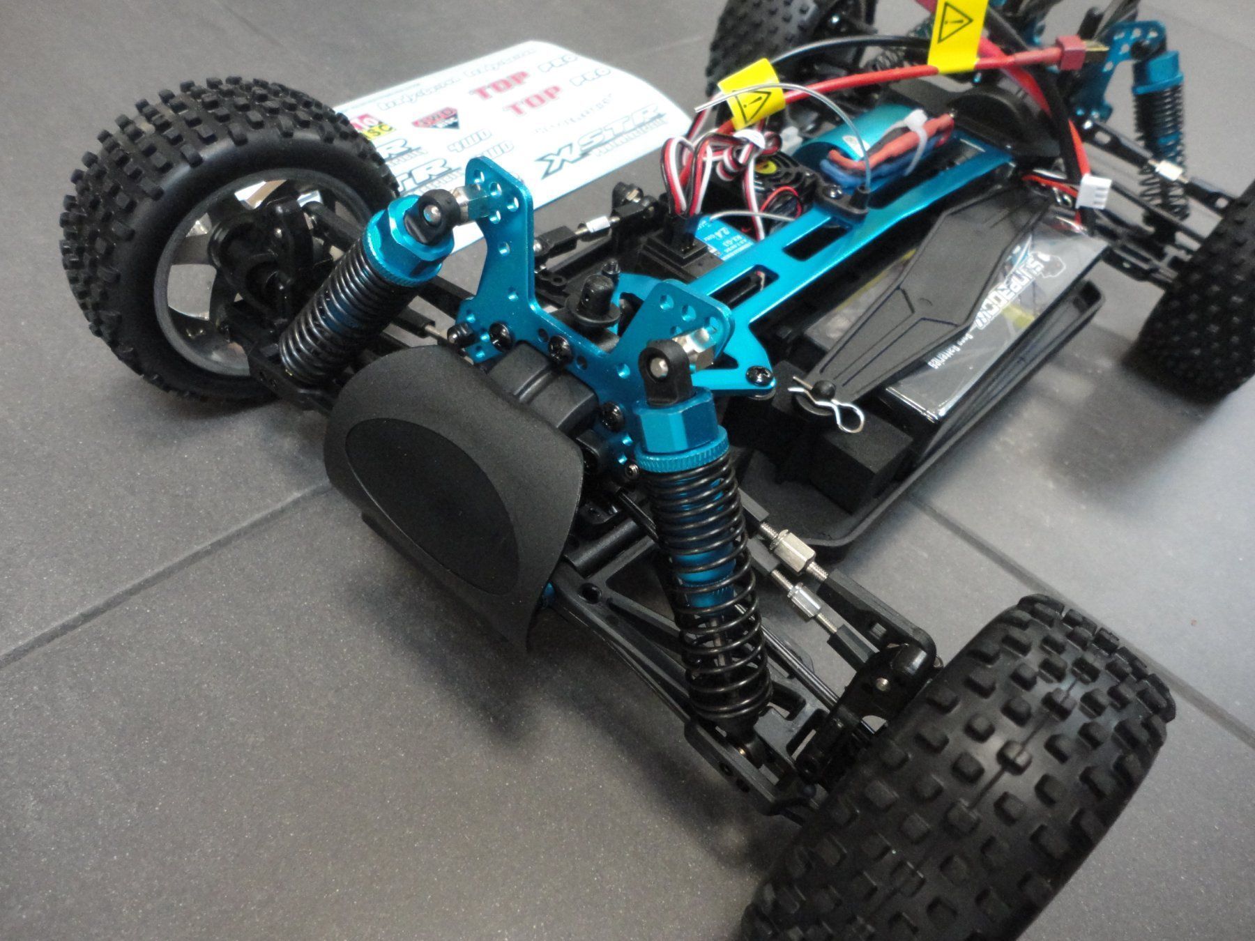 Modellismo RC: Brushless Buggy 4WD komplett-Set 1:10 – Nuovo e nell'imballaggio originale da Horgen venduto da RcModell 5