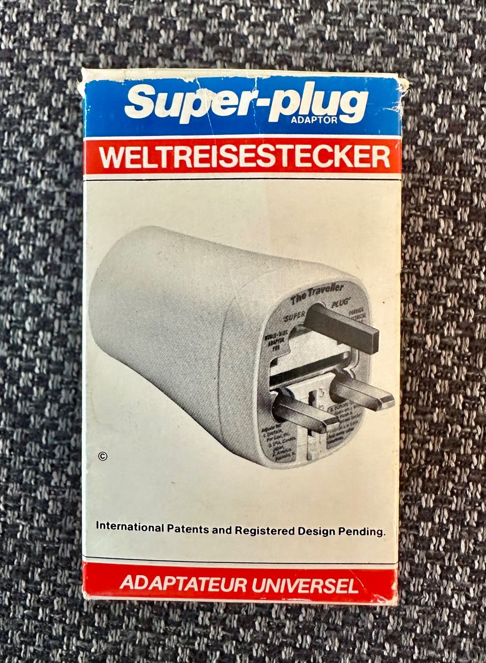 Unità & Adattatore: Swissair Weltreisestecker – Nuovo e nell'imballaggio originale da Wallbach venduto da paxnic 3