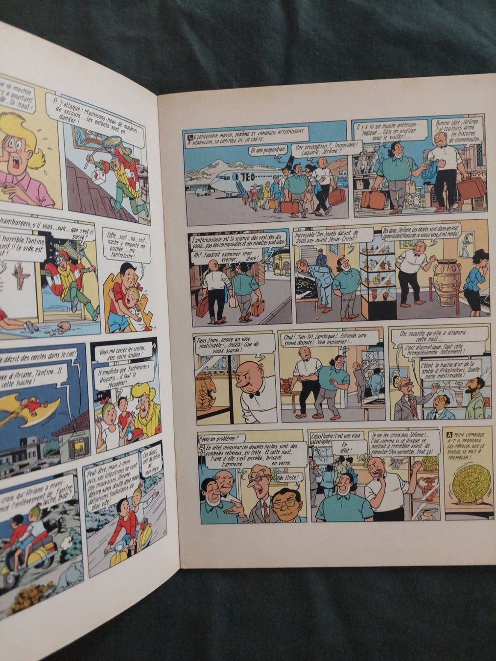 Fumetti: Bob et Bobette T.10ZWAN EO 1996 TBE – Usato da Genève venduto da Blu_BD 2