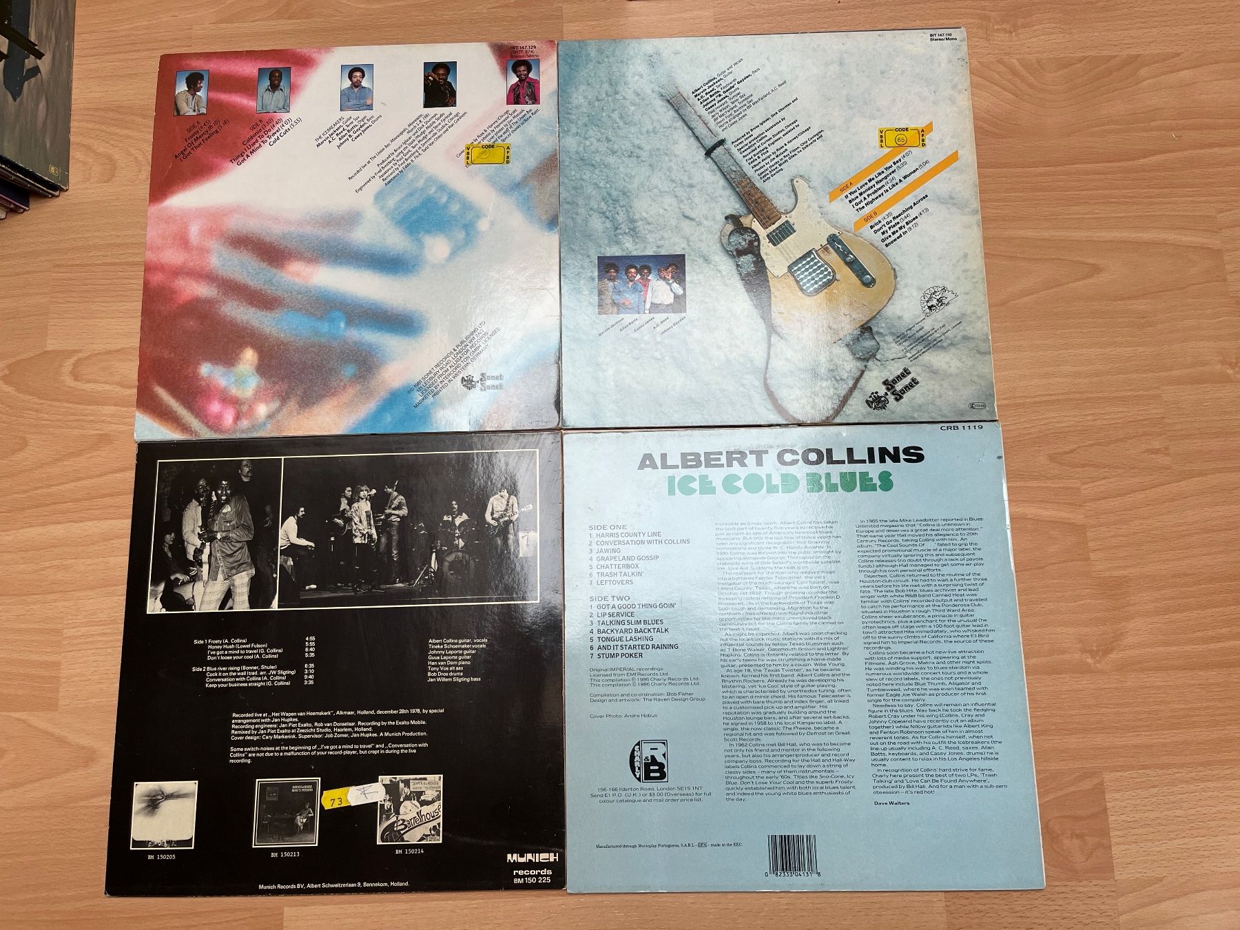 Albert Collins - Collection / 4 kultige Vinyl Alben (Gebraucht) in ...