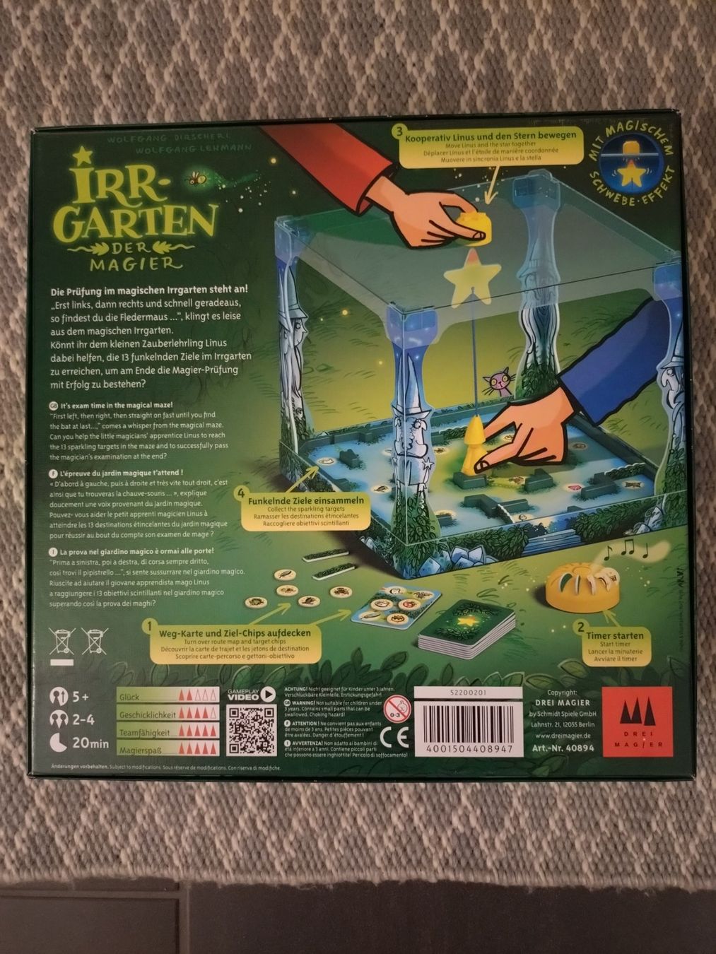 Giochi: Irrgarten der Magier - Kinderspiel – Usato da Uerikon venduto da Teili 3