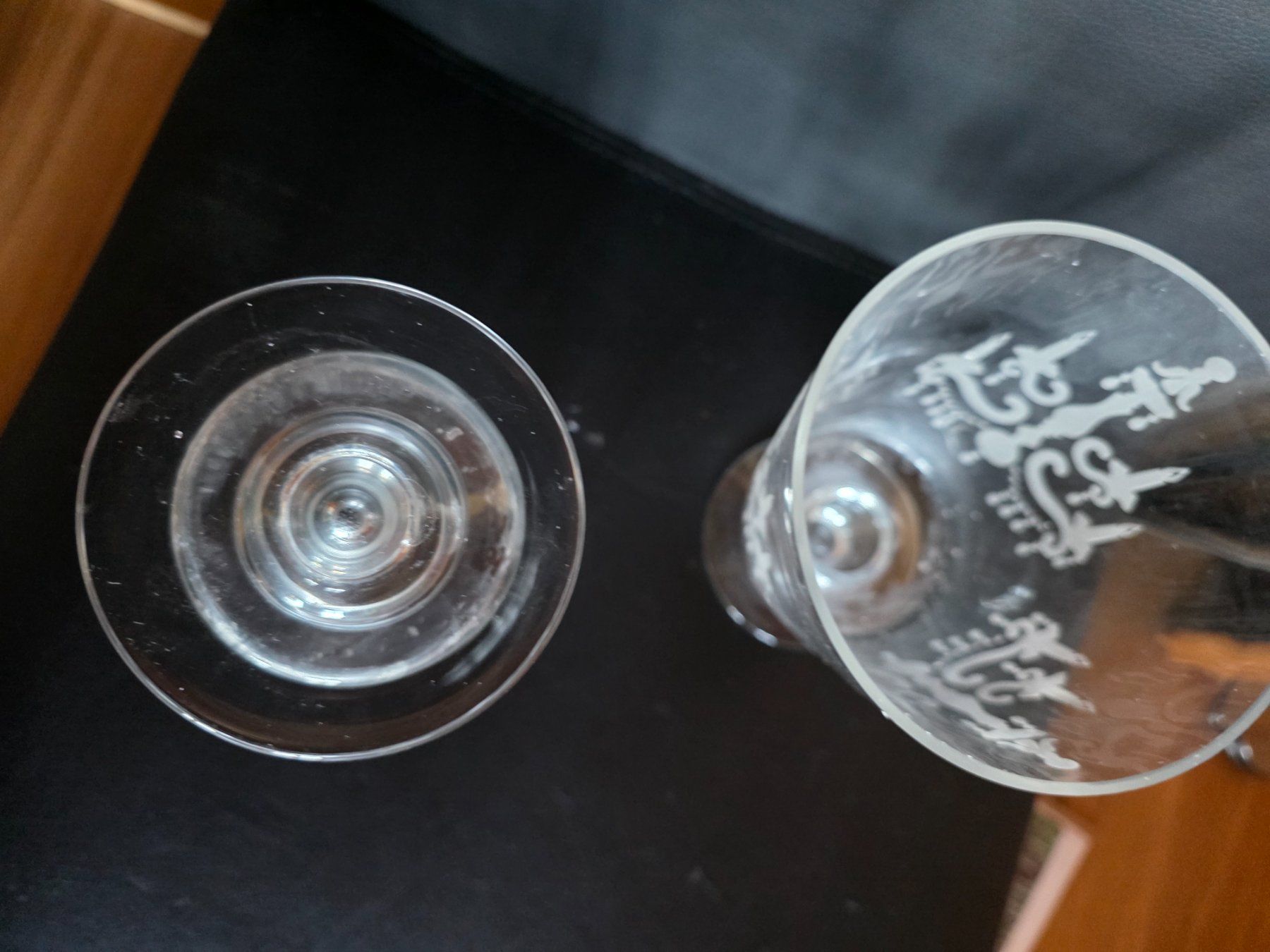 Bicchieri: 2 Glas Kelch Gläser Vasen Kerzenständer 18 cm – Usato da Walterswil BE venduto da Lonitti 8