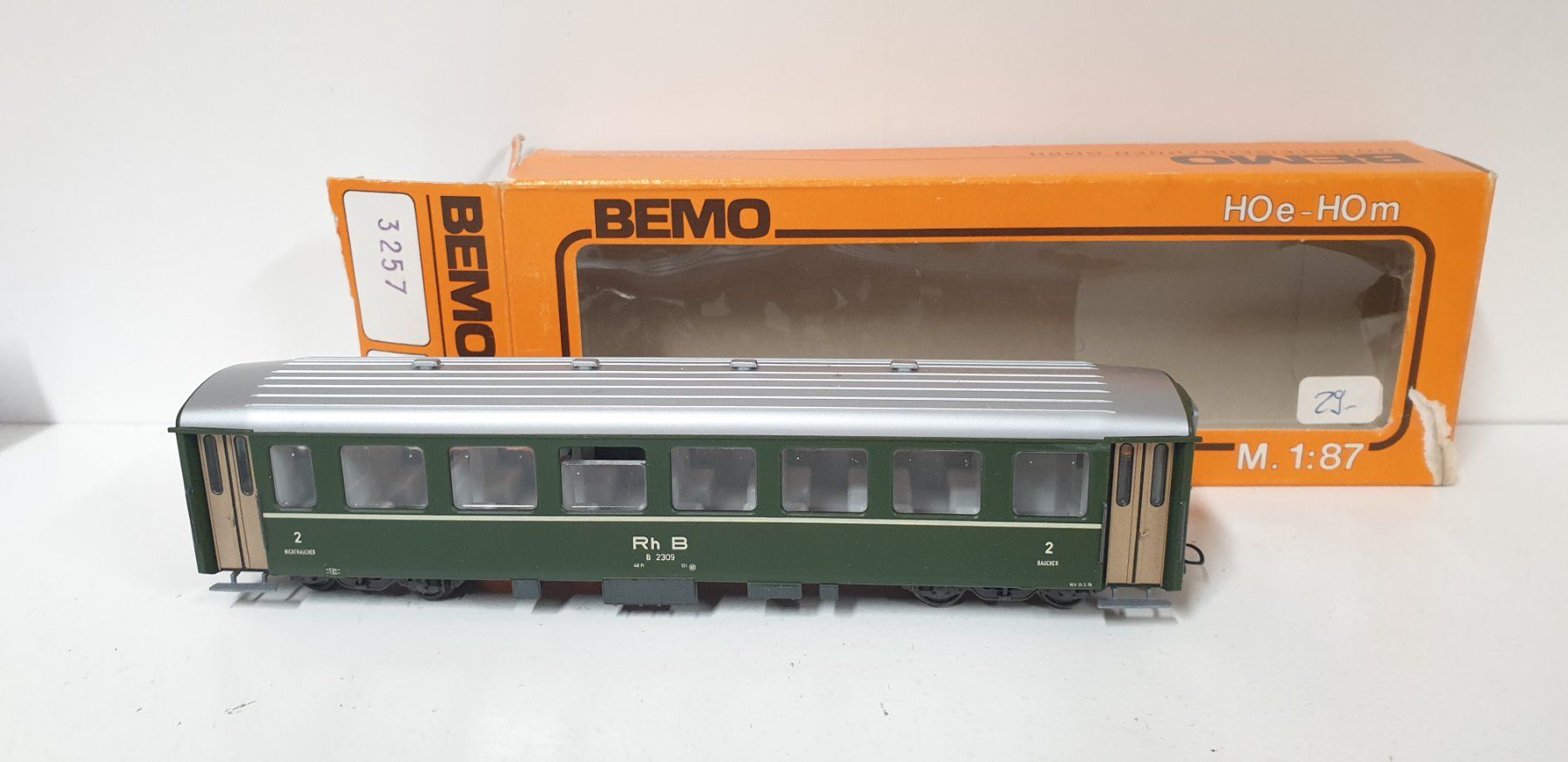 Bemo Modellini di ferrovie: Bemo RhB Personenwagen – Usato da Geroldswil venduto da TopTrain54 2
