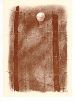 Ballonpostkarte 1957