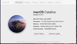 iMac, 27", Ende 2013, 16GB RAM, 3TB Fusion Drive