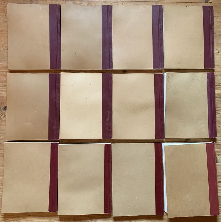 12 alte Bücher Brown Boveri Mitteilungen 2