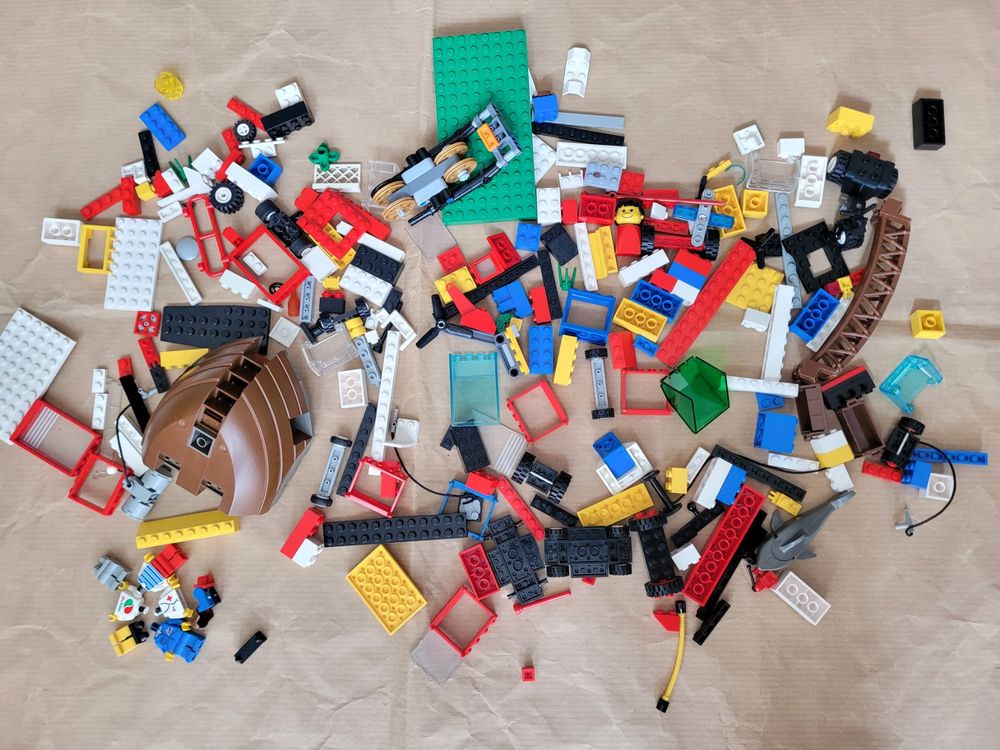 Lego gemischt mit piraten teile 1