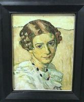 Dame H.M.1913 klassische Moderne - Hodler Amiet - Schule