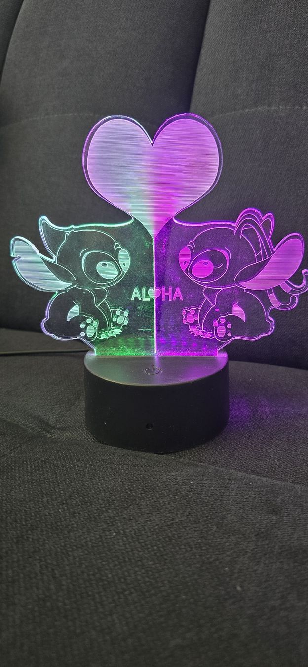 Lampen: 3D LED Acyrl Lampe – Gebraucht aus Muri AG von Potsdam82 1