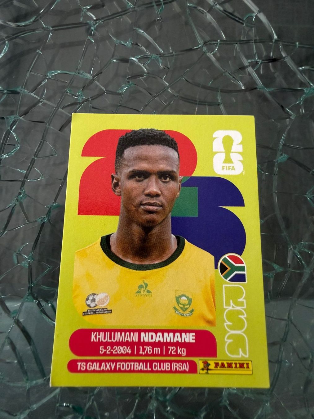 Panini Sammelbilder & Trading cards: WM 2026 - Panini - Khulumani Ndamane - RSA 7 – Gebraucht aus Pfäffikon ZH von Marcodesi76