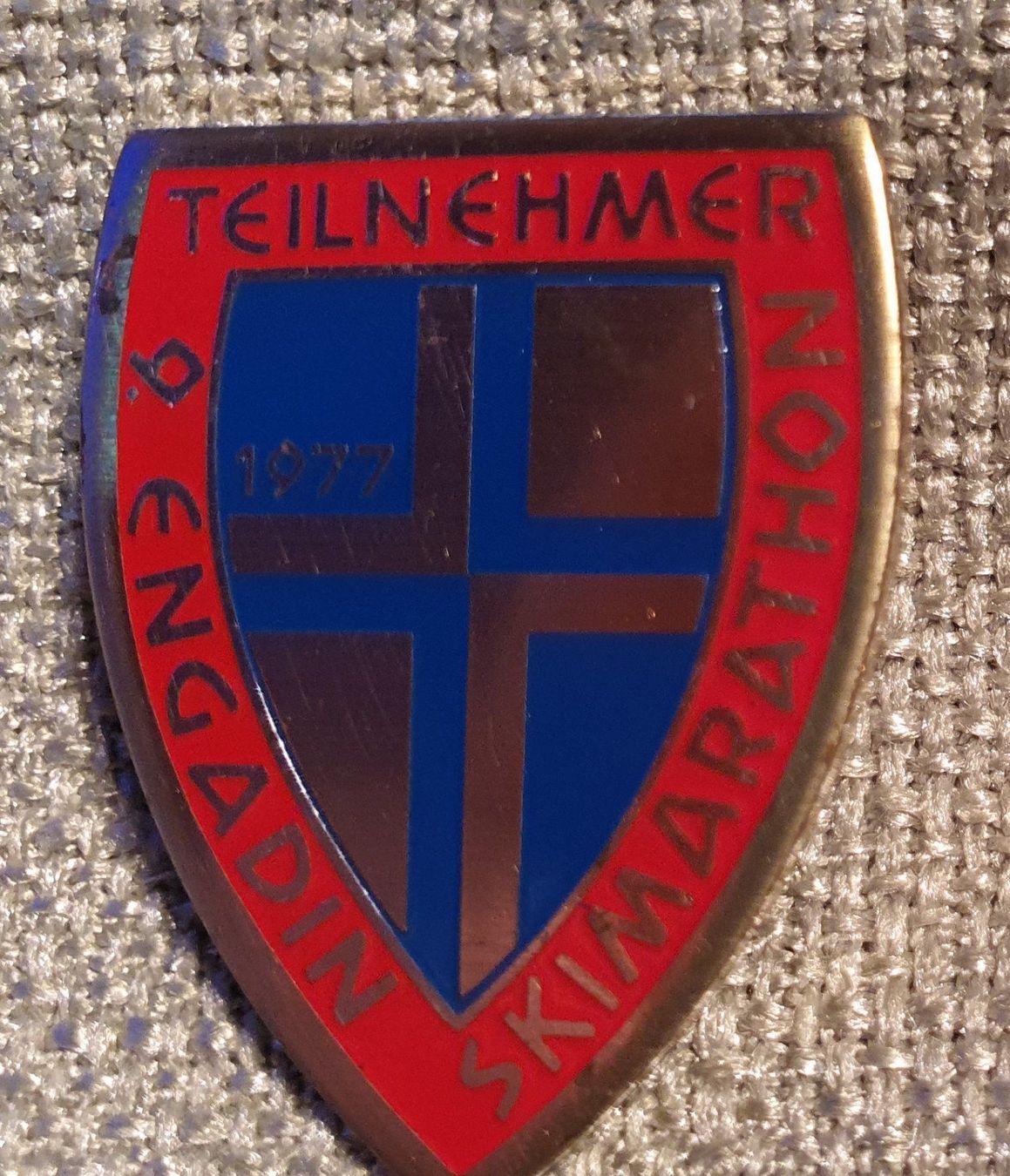 Medaglie: D125 - Engadin Skimarathon 1977 Schweiz – Usato da Reinach BL venduto da Boston-Verkauf