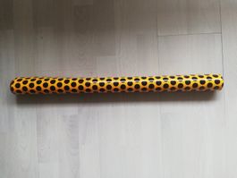 ORACOVER Bügelfolie Gelb mit schwarzen Spots