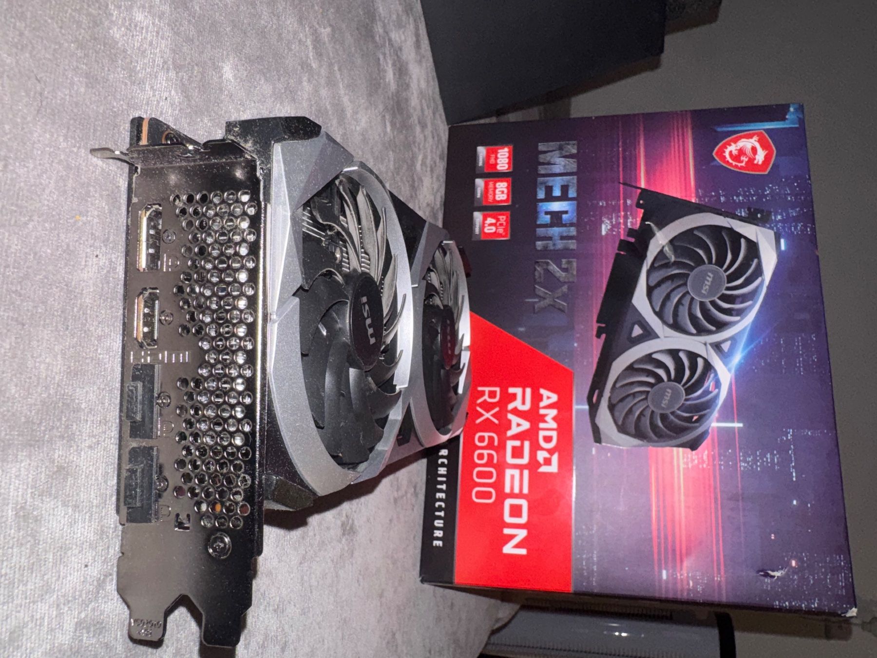 Amd Grafikkarten: GPU AMD Radeon 6600 MECH 2X 8GB – Gebraucht aus Fribourg von RikiG 1