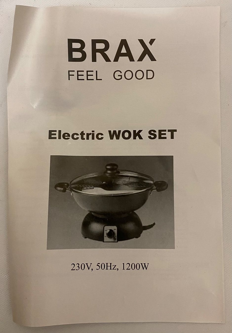 Padelle: BRAX Elektro-Wok, neu – Nuovo e nell'imballaggio originale da Dietlikon venduto da sepiwaku 7