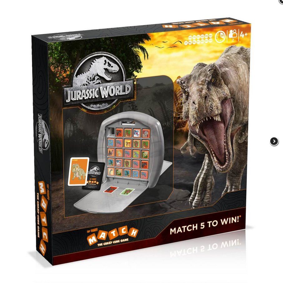 Giochi: Winning Moves Match - Jurassic World – Nuovo e nell'imballaggio originale da Oensingen venduto da Liquidations-Shop 1