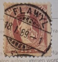71a Stehende Helvetia 1fr Lila voll O