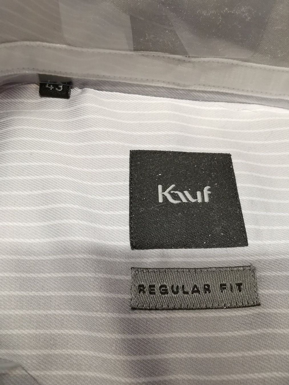 Camicie: Herrenhemd KAUF hellgrau – Nuovo e nell'imballaggio originale da Seuzach venduto da NaehdesignMirjam 1