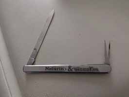 Giesser Naturin Sackmesser, Top!, Rarität, Vintage!