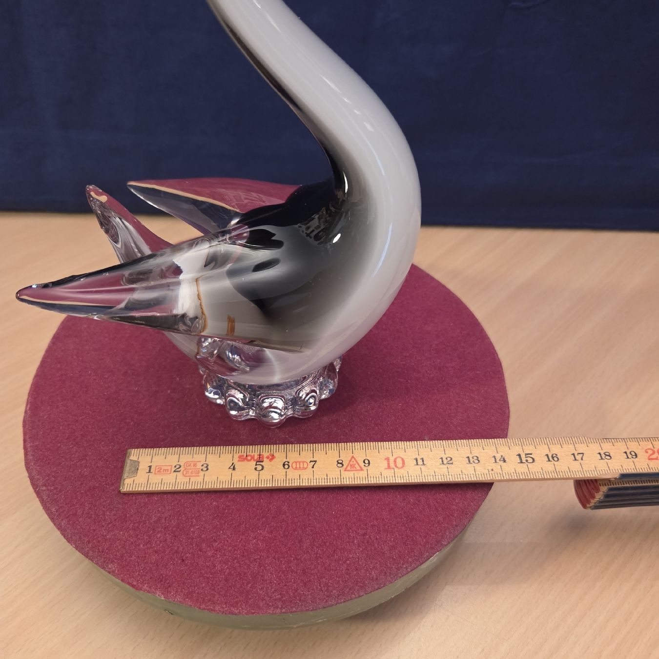 Statuette: Schöner Glas - Schwan Deko - Figur. ca 24 cm – Usato da Kriens venduto da gra_fhn7 4