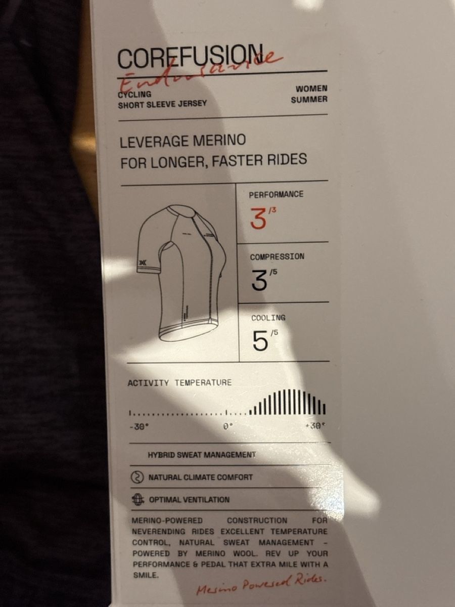 X-bionic Canottiere & Pantaloni: X-Bionic Corefusion Radtrikot, Damen, Sommer, Grösse L – Nuovo e nell'imballaggio originale da Nänikon venduto da Amerika73 2